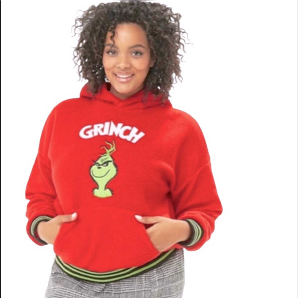 Forever 21 The Grinch™ Faux Shearling Hoodie